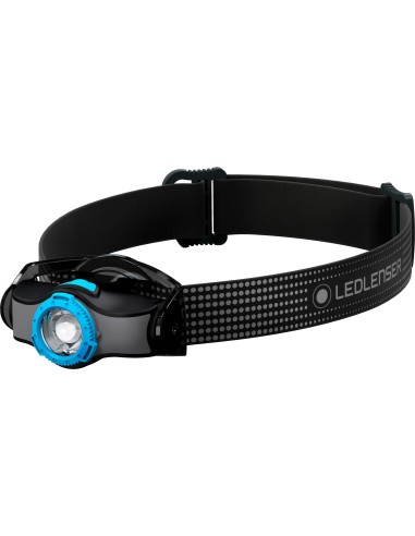 Ledlenser MH3 Black/Blue torcia led...