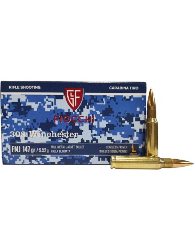 Cartucce Fiocchi cal. 308 winchester...