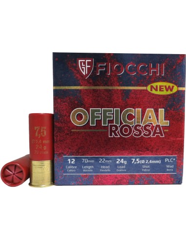 Cartucce Fiocchi Official Rossa cal....