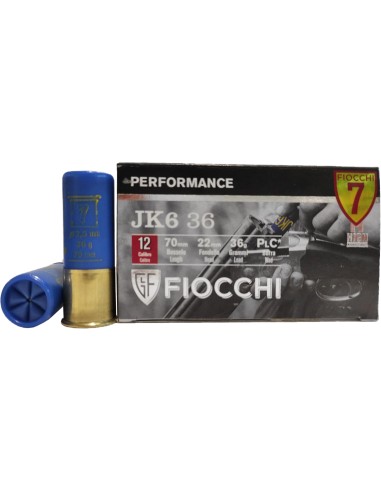 Cartucce Fiocchi JK6 cal. 12/70 36 g...