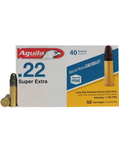 Cartucce Aguila cal. 22 LR SP 40 gr