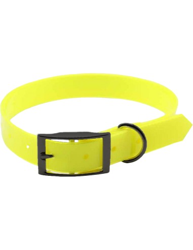 Collare plastificato in TPU fluo 60...