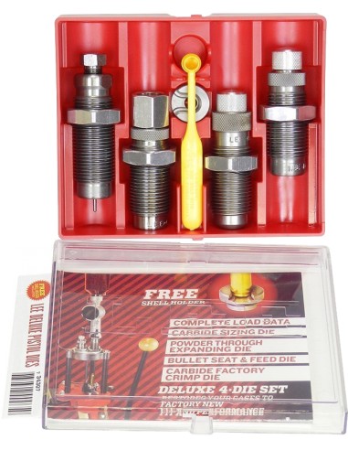 Lee Deluxe Carbide 4 dies set 9 mm/...