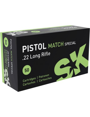 Cartucce SK Pistol Match Special cal....