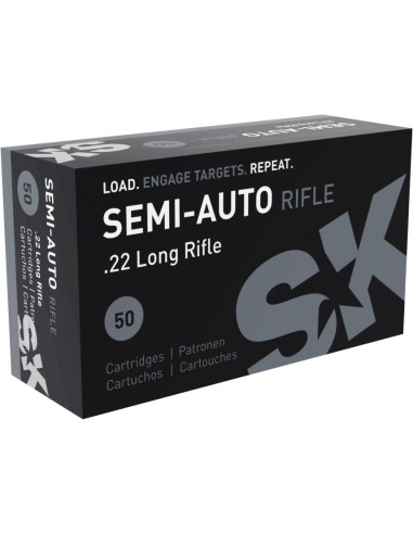 Cartucce SK Semi-Auto cal. 22 LR 40...