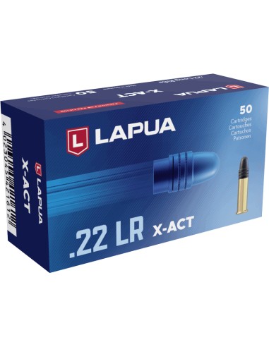 Cartucce Lapua X-ACT cal. 22 LR 40...