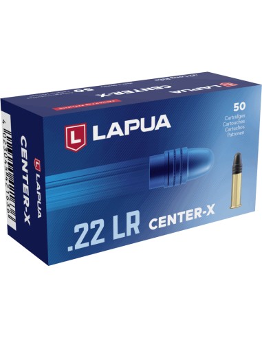 Cartucce Lapua Center-X cal. 22 LR 40...