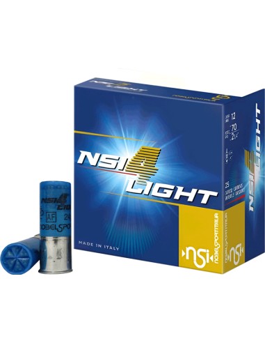 Cartucce Nobel NSI 4 Light cal. 12/70...