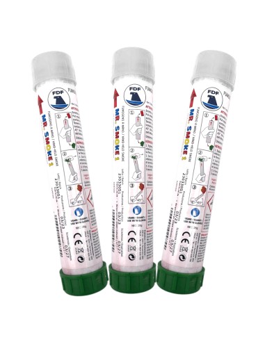 Fumogeno T1 V°D colore Bianco 3 pz