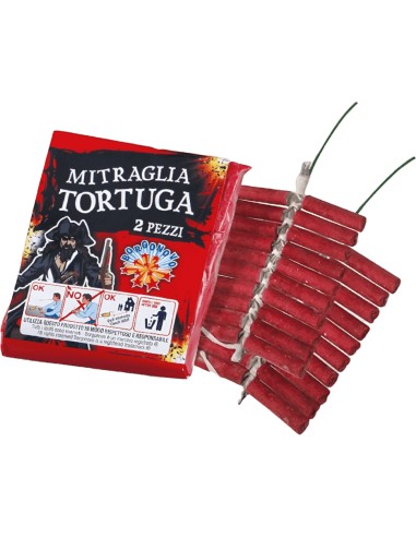 Petardo Mitraglia Tortuga F2 V°D...