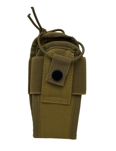 Porta radio in cordura tan