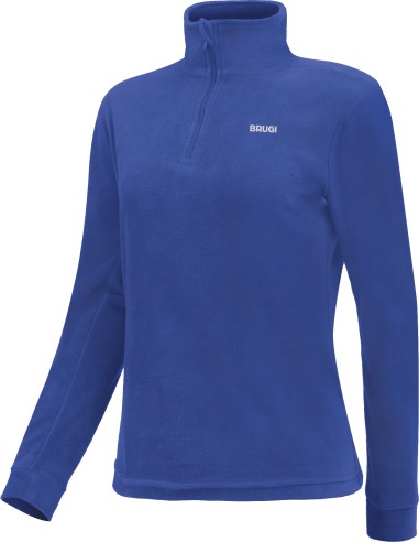 Maglia Brugi donna Microfleece blu