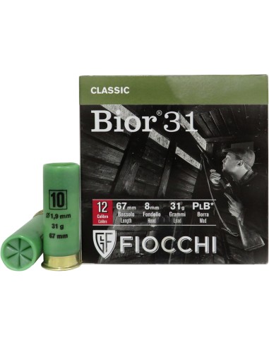 Cartucce Fiocchi Bior 31 cal. 12/67...