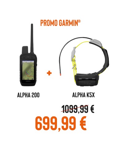 Palmare Garmin Alpha 200 k + Collare...