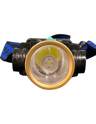 Torcia LED frontale 70 lumen nera