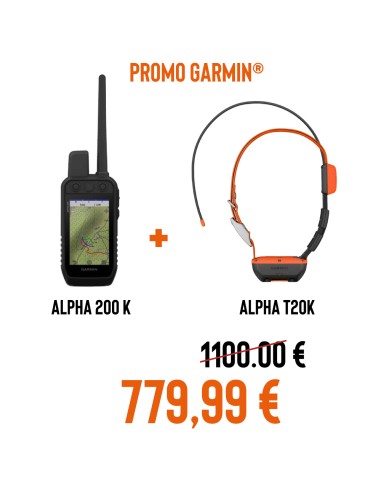 Palmare Garmin Alpha 200 k + Collare...