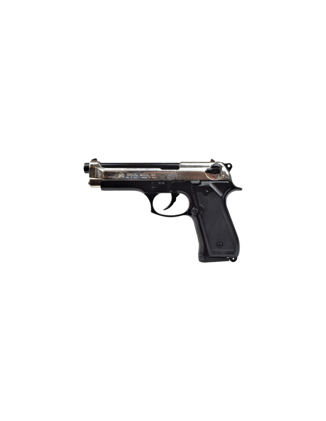 BRUNI PISTOLA A SALVE BERETTA 92 CALIBRO 9MM BICOLOR [BR-1305BN]