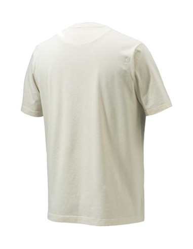 T shirt Beretta Engraving Setter beige