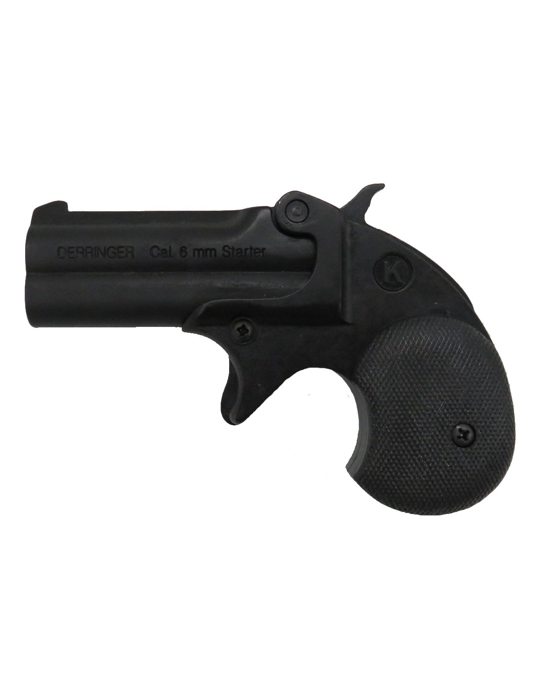 Pistola a salve kimar Derringer nero calibro 6 mm