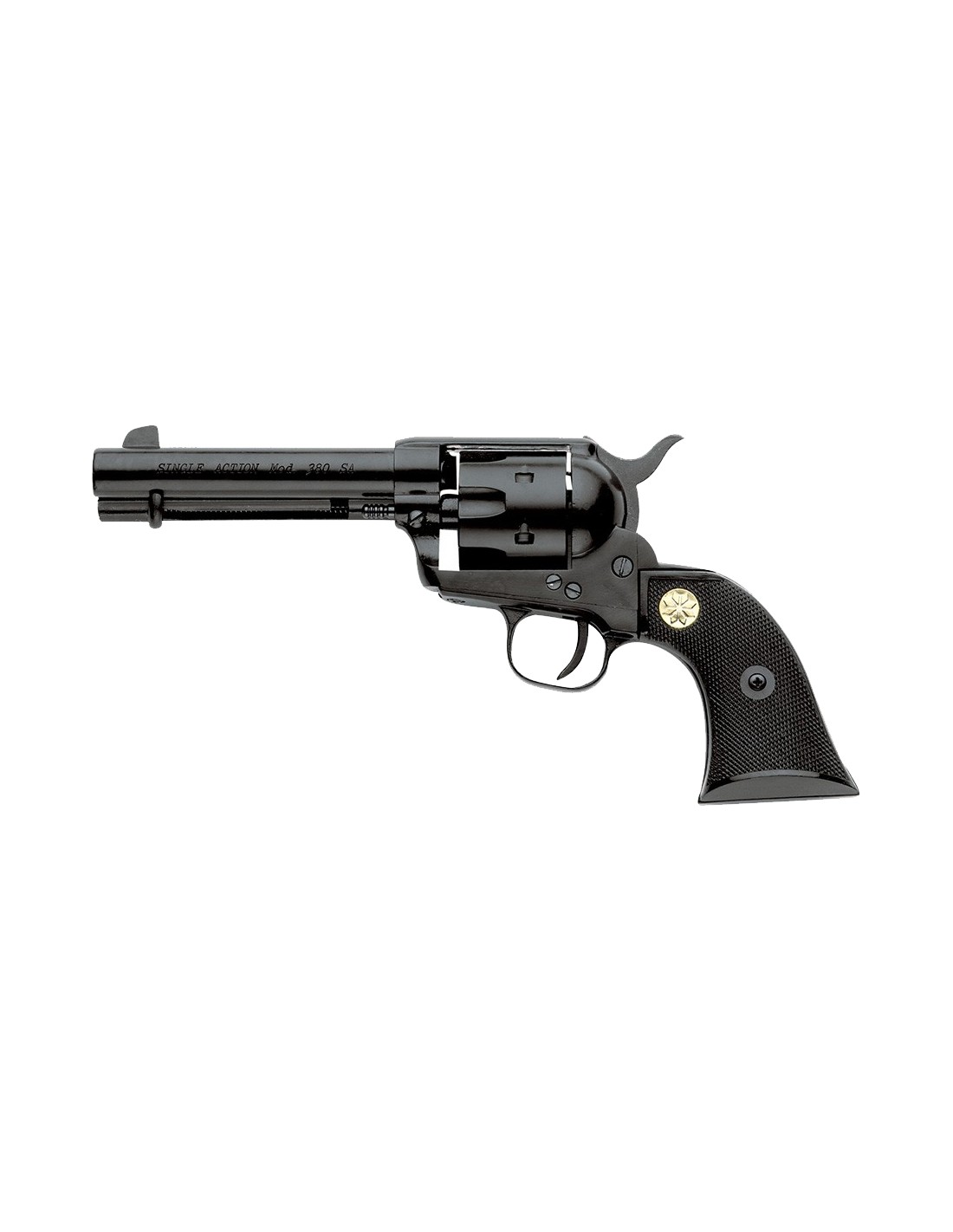 Pistola a salve kimar Single Action revolver 6 pollici 380 nero