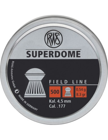 Pallini cal. 4,50 RWS Super Dome 0,54...