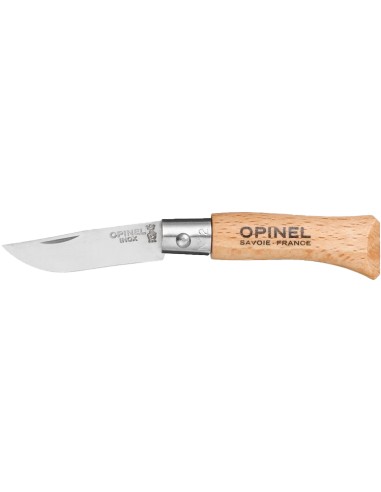 Coltello Opinel 02 manico faggio