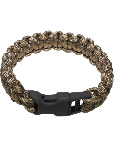 Bracciale Paracord Coyote