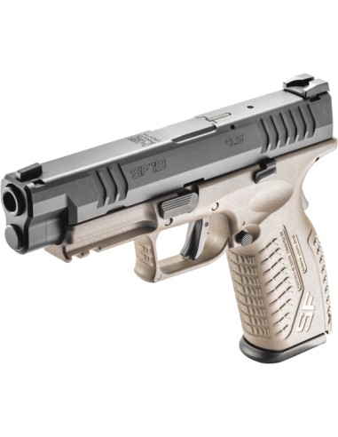 Pistola HS SF19 Fde-Black 4"5 Cal. 9x21